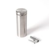 Outwater Round Standoffs, 3 in Bd L, Stainless Steel Brushed, 1-1/4 in OD 3P1.56.00063